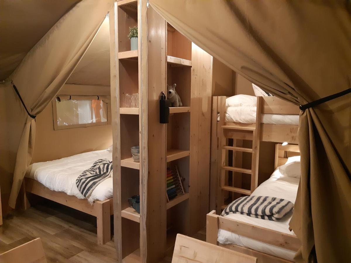 Tente Familiale au Camping Hautoreille Bannes  Extérieur photo