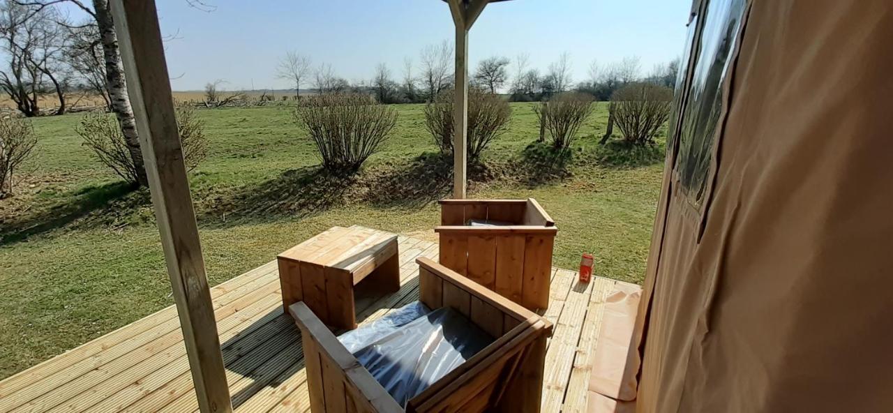 Tente Familiale au Camping Hautoreille Bannes  Extérieur photo