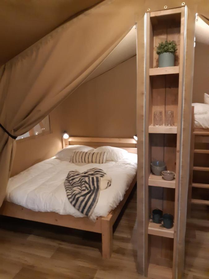 Tente Familiale au Camping Hautoreille Bannes  Extérieur photo